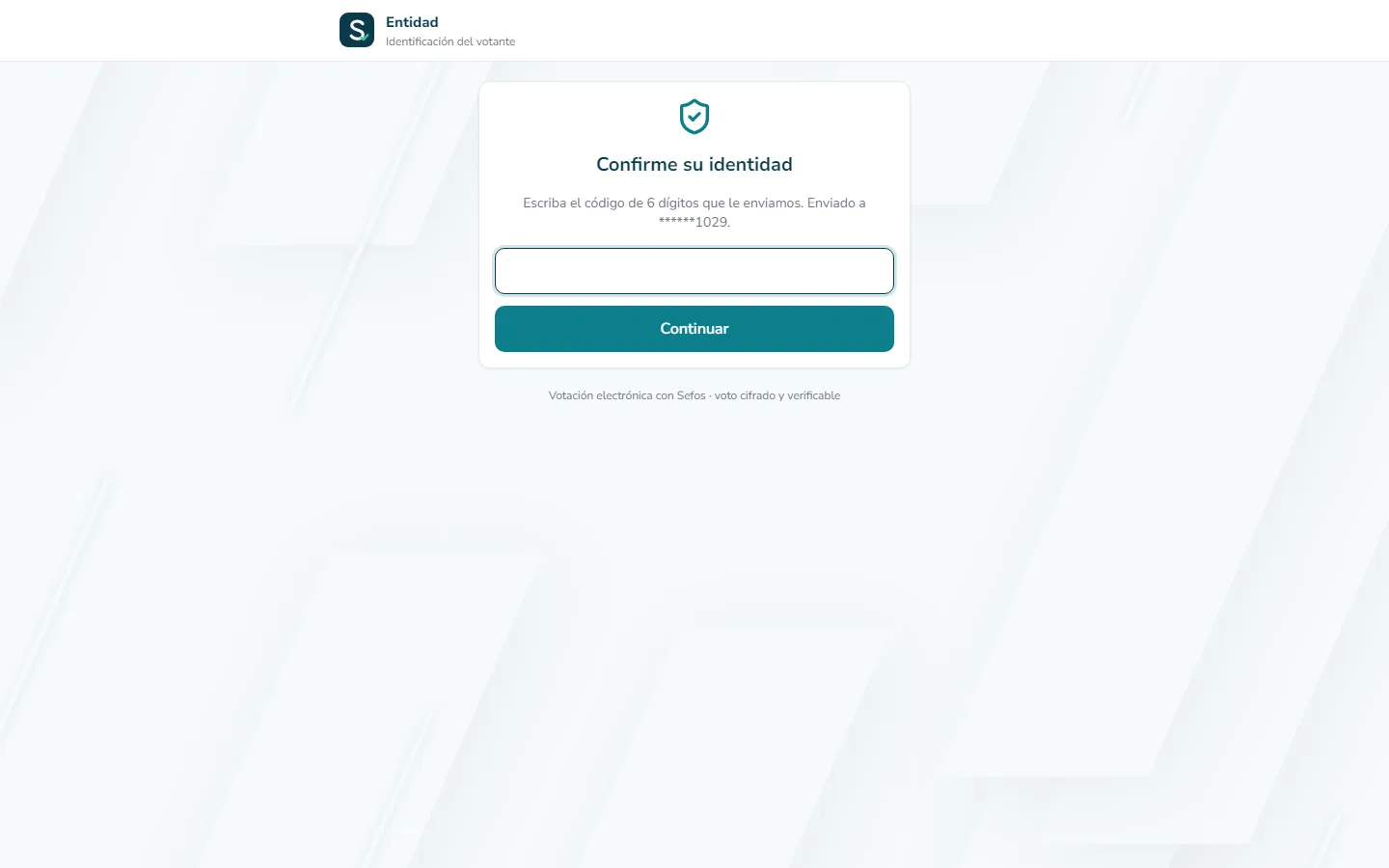 Captura de pantalla (computador): Abra su enlace personal