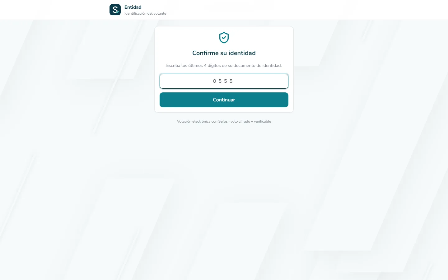 Captura de pantalla (computador): Si le piden un dato de su documento
